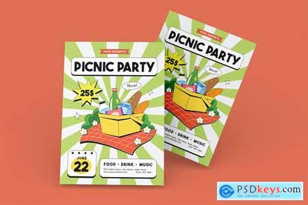 Picnic Party Flyer