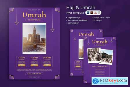 Shiwak - Hajj and Umrah Flyer » Free Download Photoshop Vector Stock ...