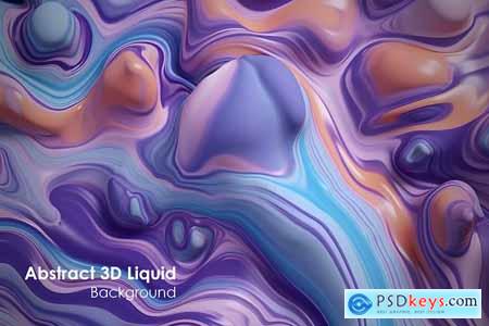 High quality Abstract 3D Liquid Background WPMJS2K