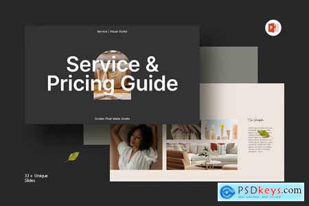 Service & Pricing Guide Presentation Template