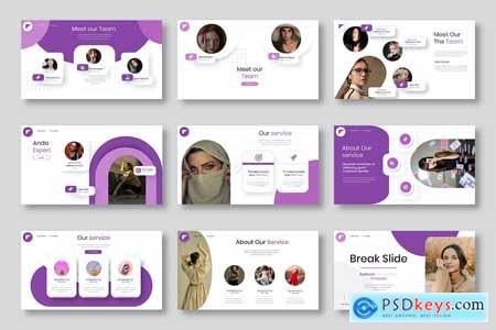 Anda  Business PowerPoint Template