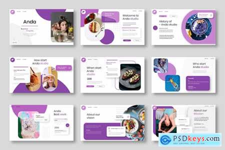 Anda  Business PowerPoint Template