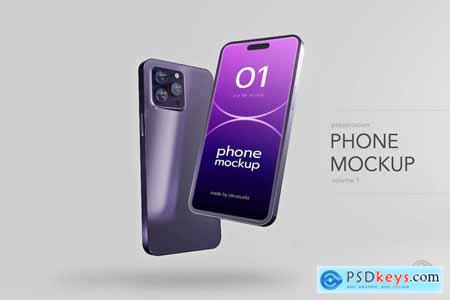 Realistic Phone Mockup vol.1