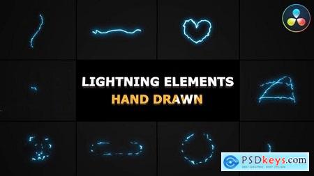Lightning Elements - DaVinci Resolve 44314426
