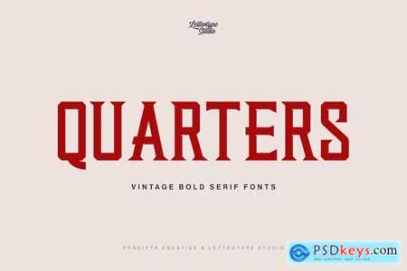 Quarters Vintage Bold Serif