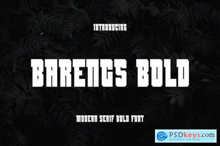 Barengs Bold