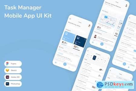 Task Manager Mobile App UI Kit