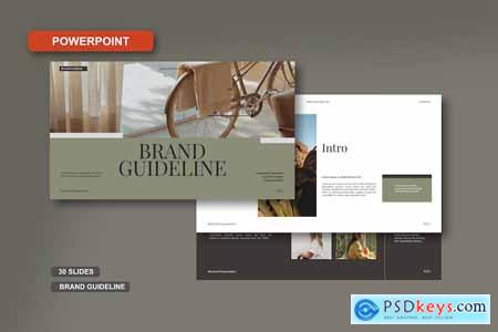 Brand Guideline Powerpoint Template