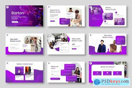 Barton  Business PowerPoint Template