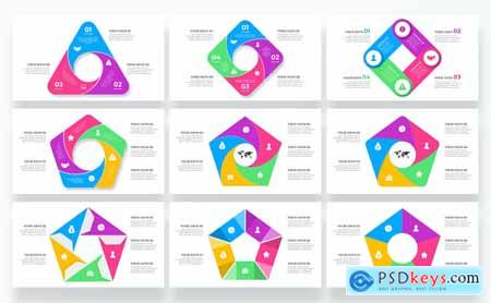 Geometric Infographics PowerPoint Template