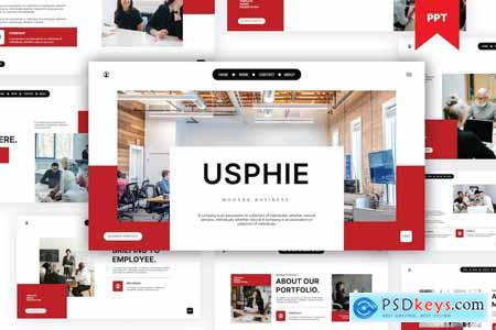 Usphie - Business PowerPoint Template