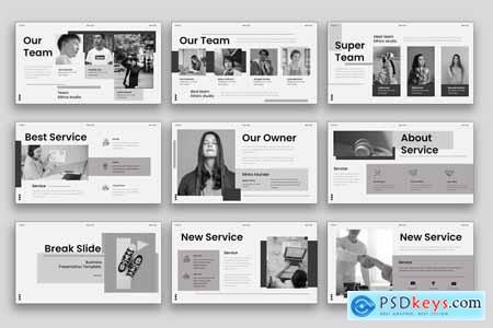 Ethics - Business PowerPoint Template