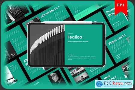 Tealica - Business PowerPoint Template