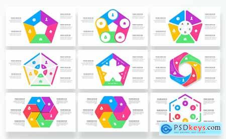 Geometric Infographics PowerPoint Template