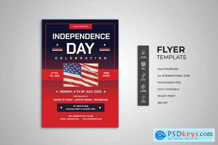 Independence Day Flyer CSWVYNZ