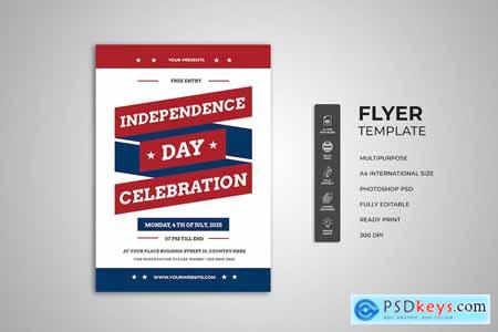 Independence Day Flyer SYX4H9L