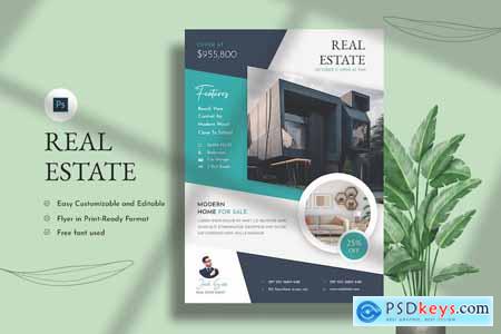 Arina Real Estate Flyer Template