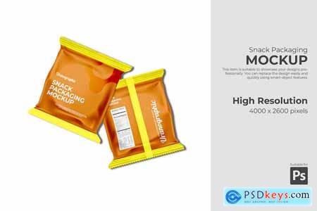 PSD Snack Packaging Mockup 2