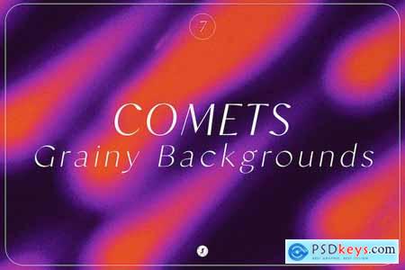 Comets Grainy Backgrounds
