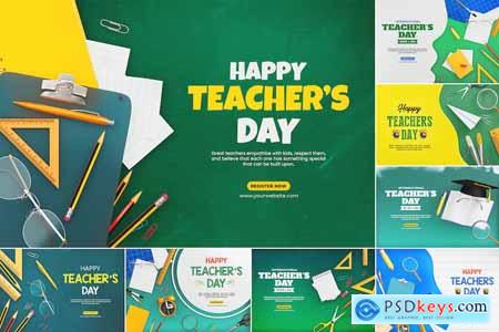 World Teacher's Day Background Collection