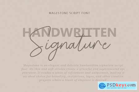 Magestone Handwritten Script Font