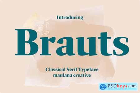 Brauts Classic Serif Font