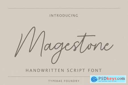 Magestone Handwritten Script Font