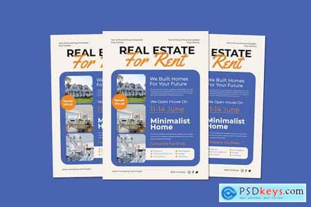 Real Estate For Rent Flyers