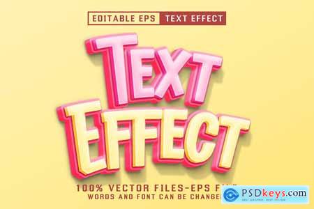Sweet Candy Editable Text Effect