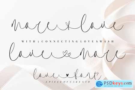 More Love - A Script Font