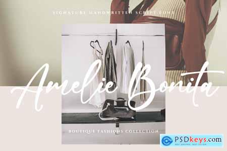 Quella Amber - Elegant Signature Handwriting Font