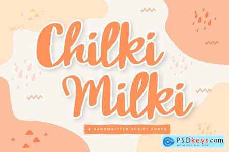 Chilki Milki - Modern Handwritten Script fonts