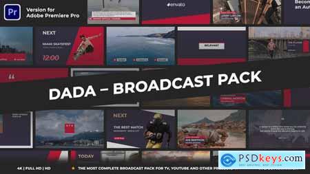 DADA - Broadcast Package Essential Graphics Mogrt 29234214