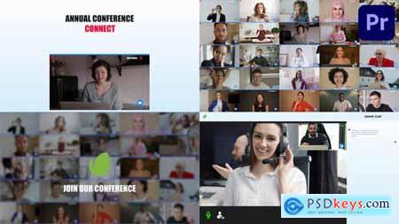 Video Conference Multiscreen for Premiere Pro 45548781