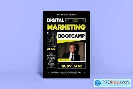 Digital Marketing Bootcamp Flyer LG7RU2L