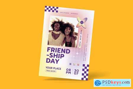 Friendship Day Flyer KZRKW2Y