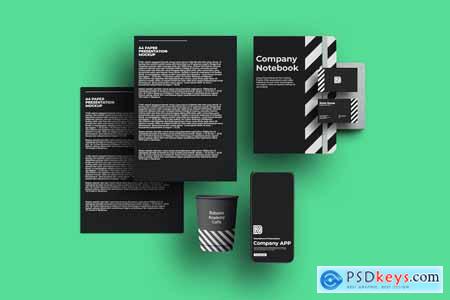 Company Stationery Mockup