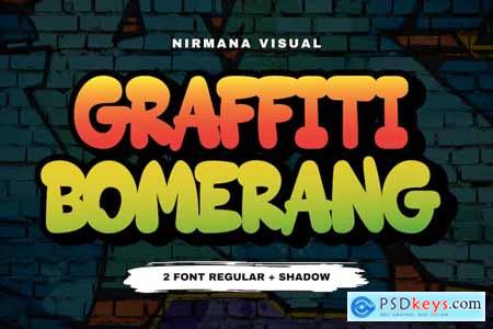 Graffiti Bomerang - Graffiti Font