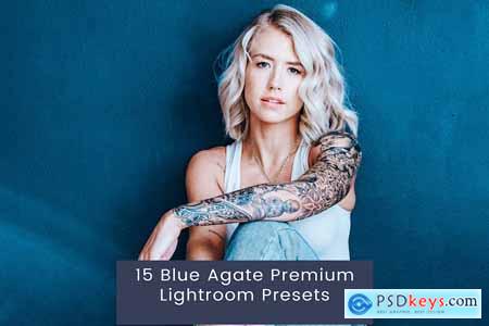 15 Blue Agate Premium Lightroom Presets