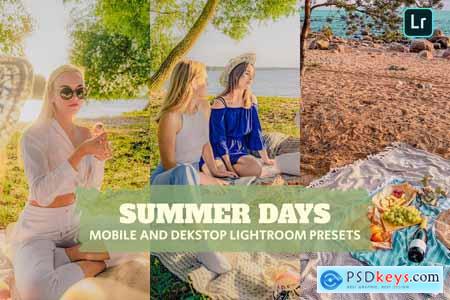 Summer Days Lightroom Presets Dekstop and Mobile