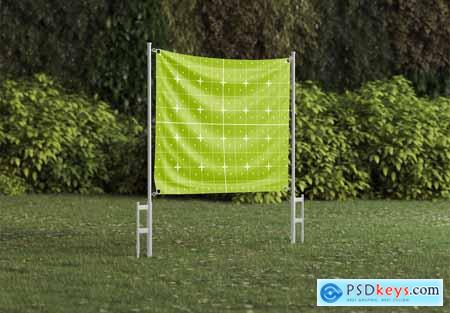 Pack Outdoor Banner Scene Mockup