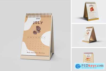 Desk Calendar Mockup