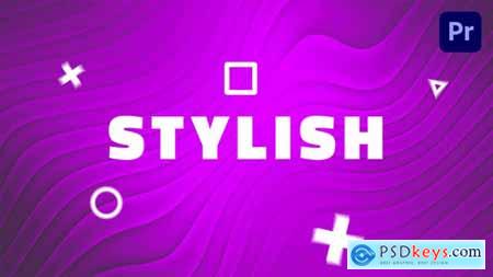 Stylish Rhythmic Typography Opener Premiere Pro 45635917