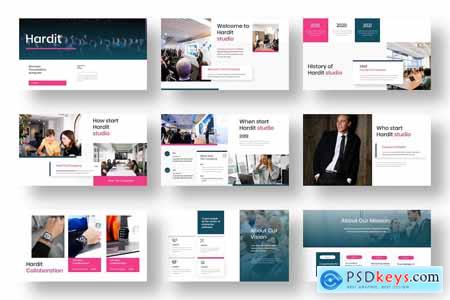 Hardit  Business PowerPoint Template