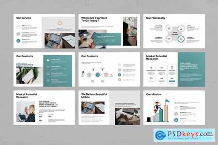 Business Deck PowerPoint Presentation Template