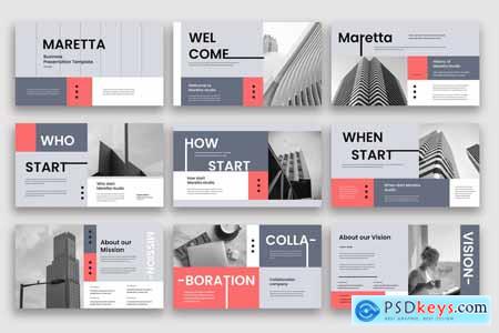 Maretta - Business PowerPoint Template