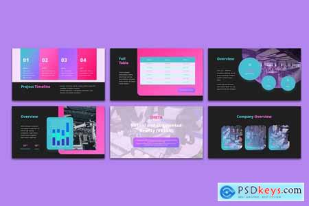 Powerpoint Template - Theta