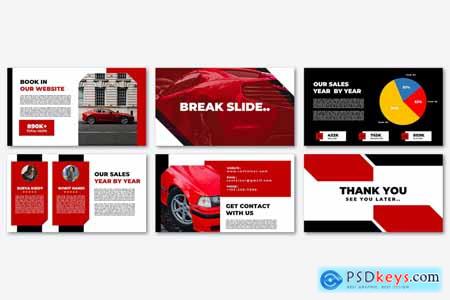 Rental Car Presentation Template PowerPoint