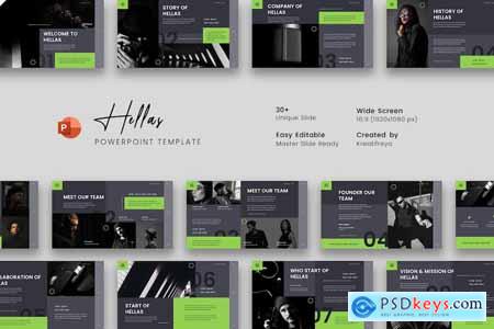 Hellas - Business PowerPoint Template