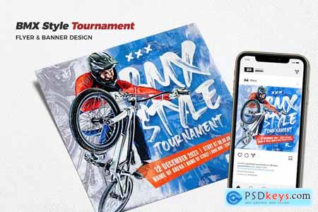 BMX Style Competition Flyer
